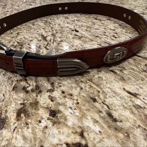 New LSU crocodile belt men’s 36”